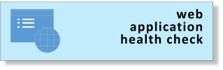 web application health check