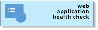 web application health check