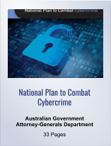 National Plan to Combat Cybercrime Australian Government Attorney-Generals Department 33 Pages